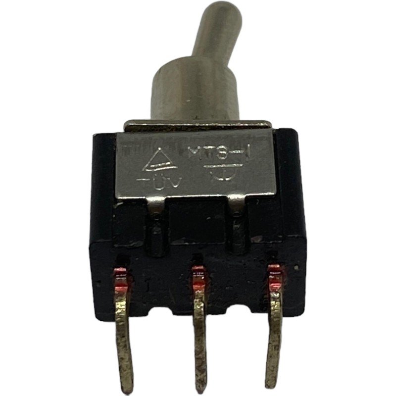 MTS-1 SPDT Black Toggle Switch ON-ON 3A/250Vac