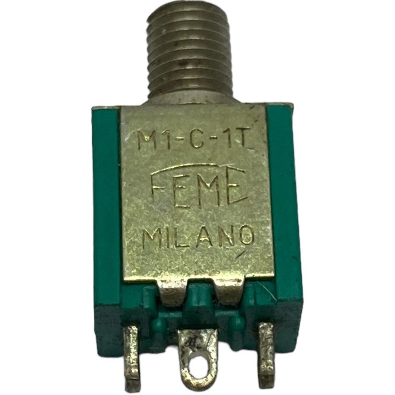 M1-C-1T Feme SP3T Toggle Switch ON-OFF-(ON) 6A/125Vac