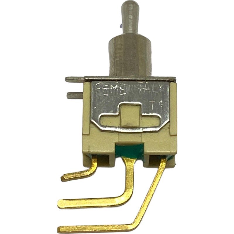 T1 Feme SPDT Toggle Switch (ON)-OFF-(ON) Right Angle