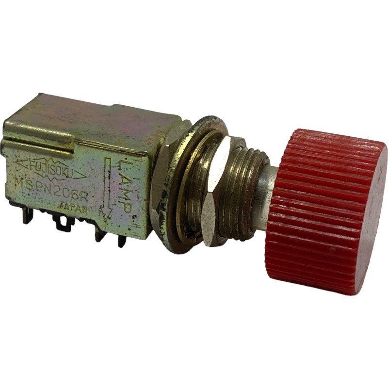 MSPN206R Fujisok Momentary Pushbutton Switch (ON)-(ON) 6A/125V
