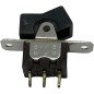 Black SPDT Rocker Switch ON-ON 2A/250Vac 5A/125Vac