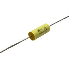 1uF 100V 10% Axial Polyester Film Capacitor 1813 Ero 17.85x7.3mm