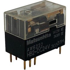 HB2-DC24V Matsushita 8 Pin Electromechanical Relay 1A125Vac 2A/30Vdc