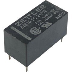 AZ830-2C-24DSE American Zettler DPDT 8 Pin Relay 24Vdc