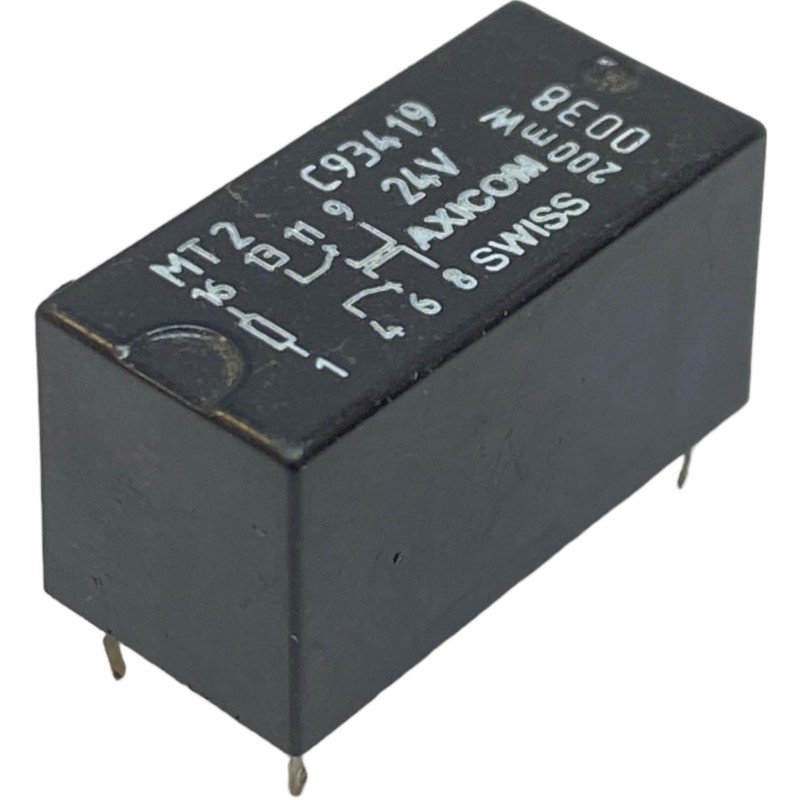 MT2 Axicom DPDT 8 Pin Signal Relay 24Vdc 200mW