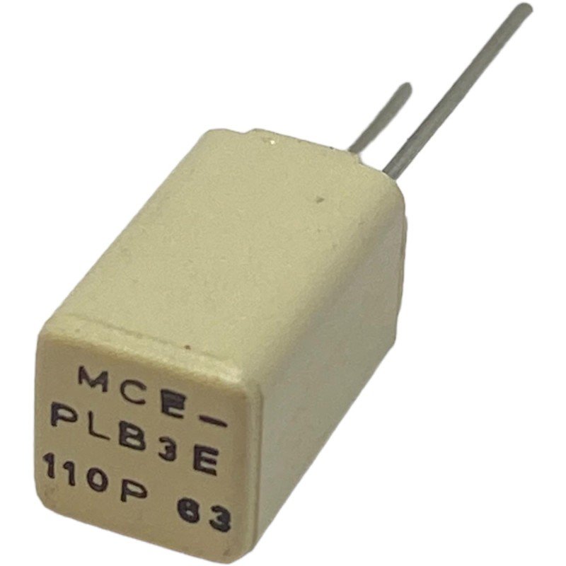 110pF 1% 63V Radial Film Capacitor PLB3E MCE
