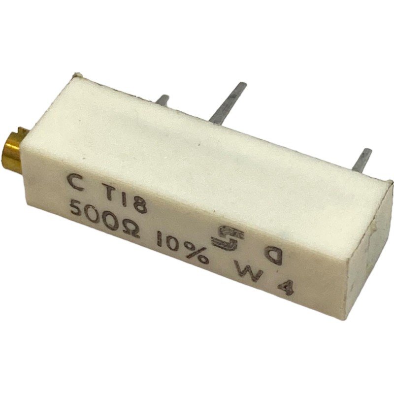 500Ohm 500R 10% Trimmer Potentiometer CT18 Sfernice