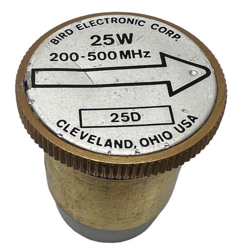 25D Bird Element for 43 Wattmeter 25W 200-500Mhz