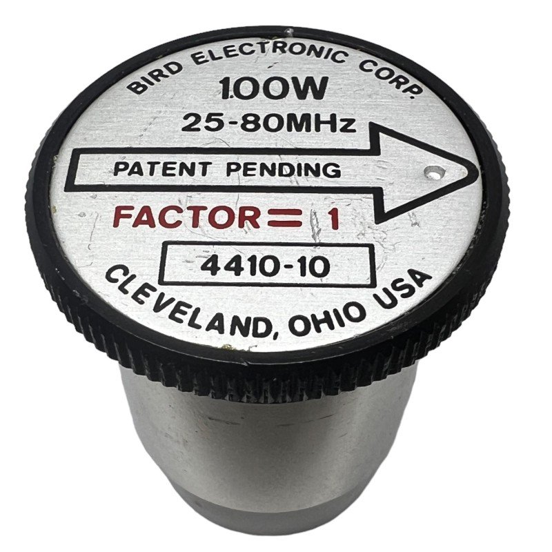 4410-10 Bird Element for 4410A Wattmeter 100W 25-80Mhz