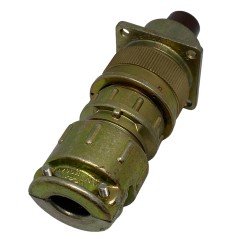 MS3102A18-16P Veam Circular Mil Spec Connector With AN3057-10 Cable Clamp