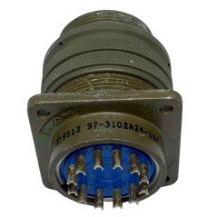 97-3102A24-19P Amphenol Circular Mil Spec Connector