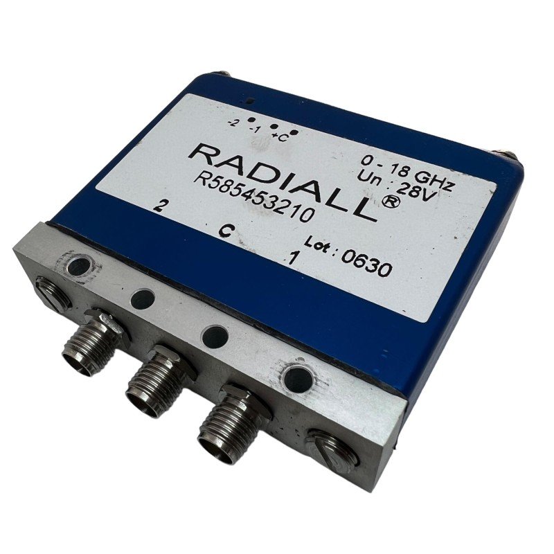 R585453210 Radiall Coaxial Switch SMA DC-18Ghz 28VDC