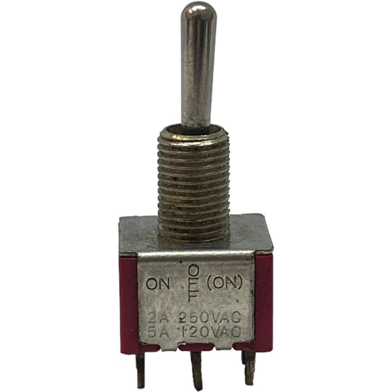 DP-5 DPDT Toggle Switch ON-OFF-(ON) 2A/250V 5A/125V