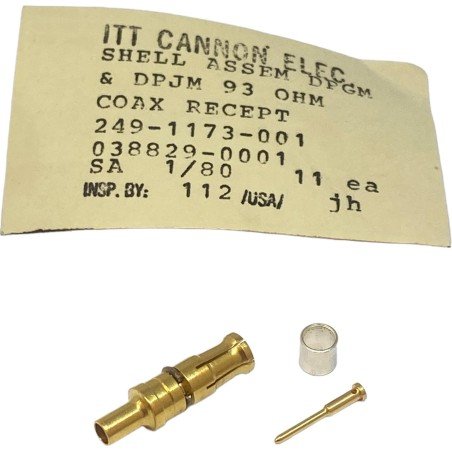 249-1173-001 ITT Mil Spec Connector Contact Gold Pin