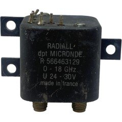 R566463129 Radiall Dpt Coaxial Switch 0-18GHz 24-30V SMA(f)