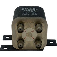 R566423000 Radiall Dpt Coaxial Switch 0-18GHz 24-30V SMA(f)
