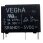 SRAH01-5VDC VEGHA 5VDC SPST RELAY 5A/277VAC 3A/30VDC
