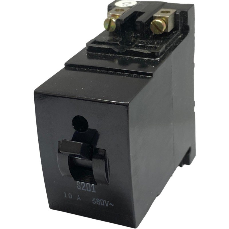 S201 Elettrocondutture 2 Pole Circuit Breaker 380Vac/10A