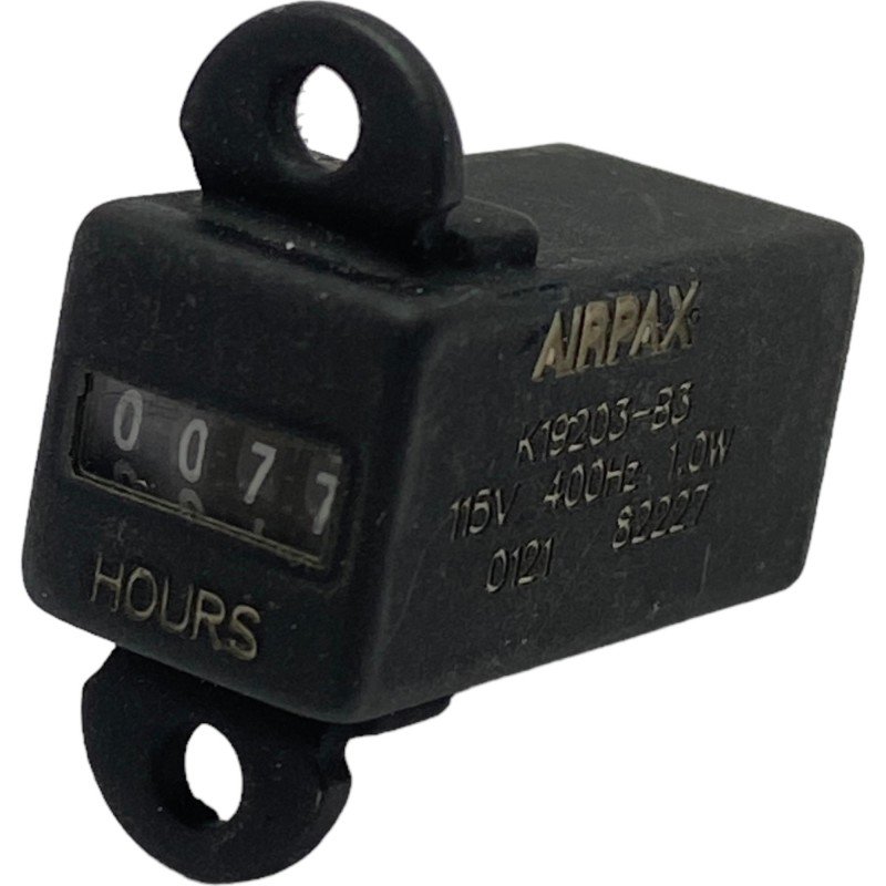 K19203-B3 Airpax Time Totalizing Meter 115V/400Hz/1W