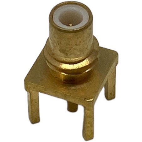 R112.426.000 R112426000 Radiall SMC(m) Coaxial Connector Through Hole Solder 50Ohm