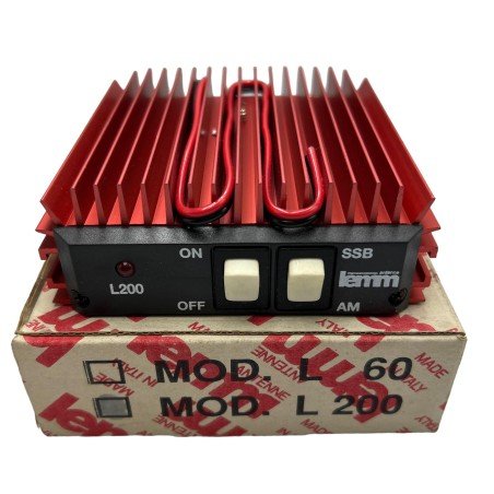 L200 LEMM 26-28Mhz 100-200W RED Linear Amplifier