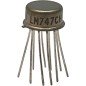 LM747CH National Integrated Circuit Amplifier