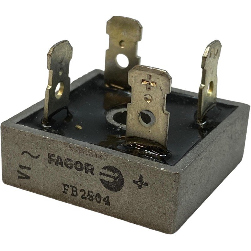 FB2504 Fagor Glass Passivated Single Phase Bridge Rectifier Diode 400V/25A