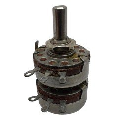 20KOHM+1KOHM 20K+1K METAL MILITARY LINEAR DOUBLE POTENTIOMETER ALLEN BRADLEY
