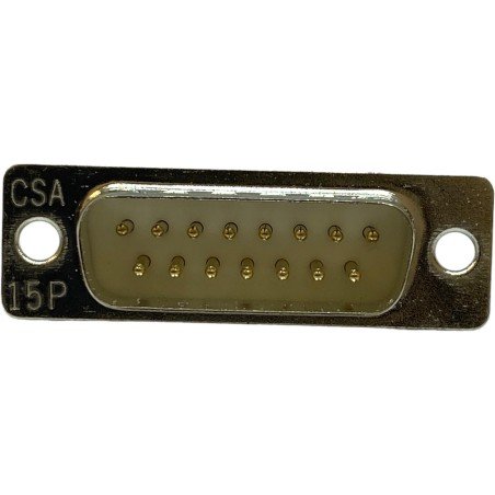 CSA-15P D Sub Connector 15 Position Male 040311550