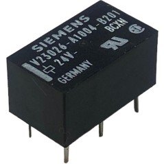 V23026-A1004-B201 Siemens SPDT Low Signal Relay PCB Mount 24Vdc/1A