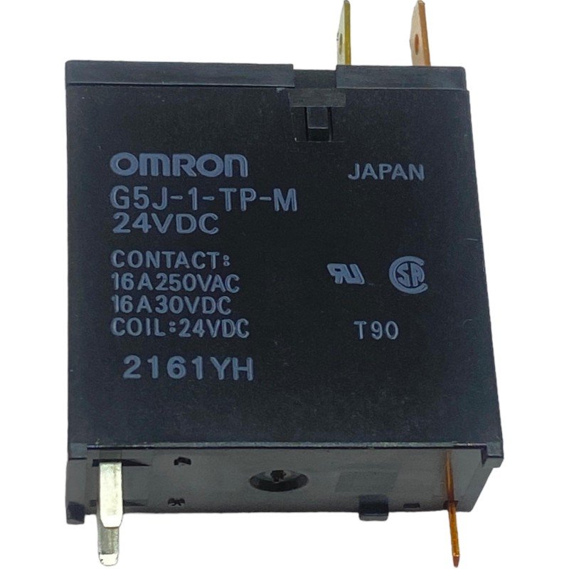 G5J-1-TP-M Omron SPST General Purpose PCB Relay 16A/30Vdc Coil 24Vdc