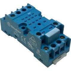 94.72 Finder Screw Terminal Plate Clamp Relay Socket DIN Rail 10A/250V