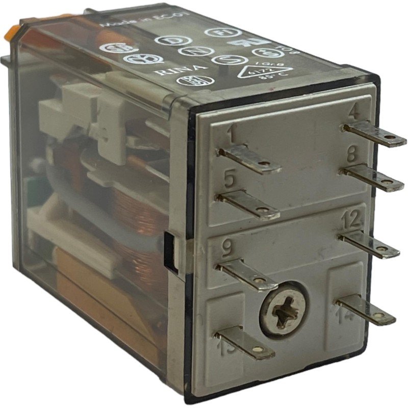 55.32.8.006.0054 Finder DPDT General Purpose Relay 10A/6V