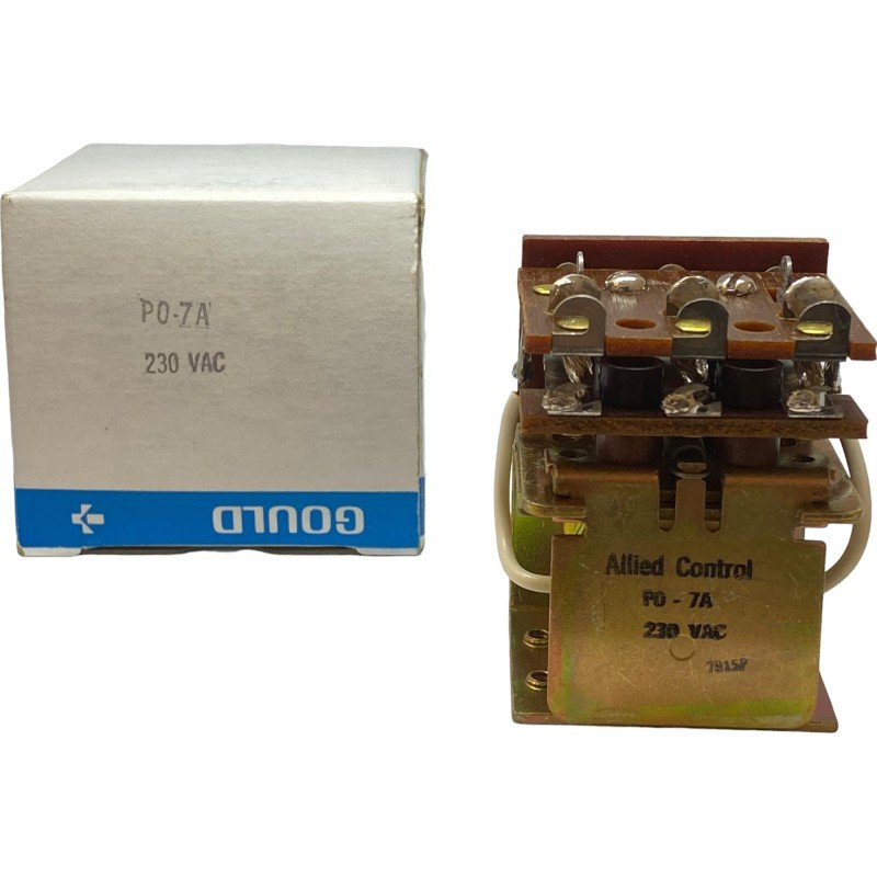 PO-7A P0-7A Allied Control General Purpose Relay 230Vac