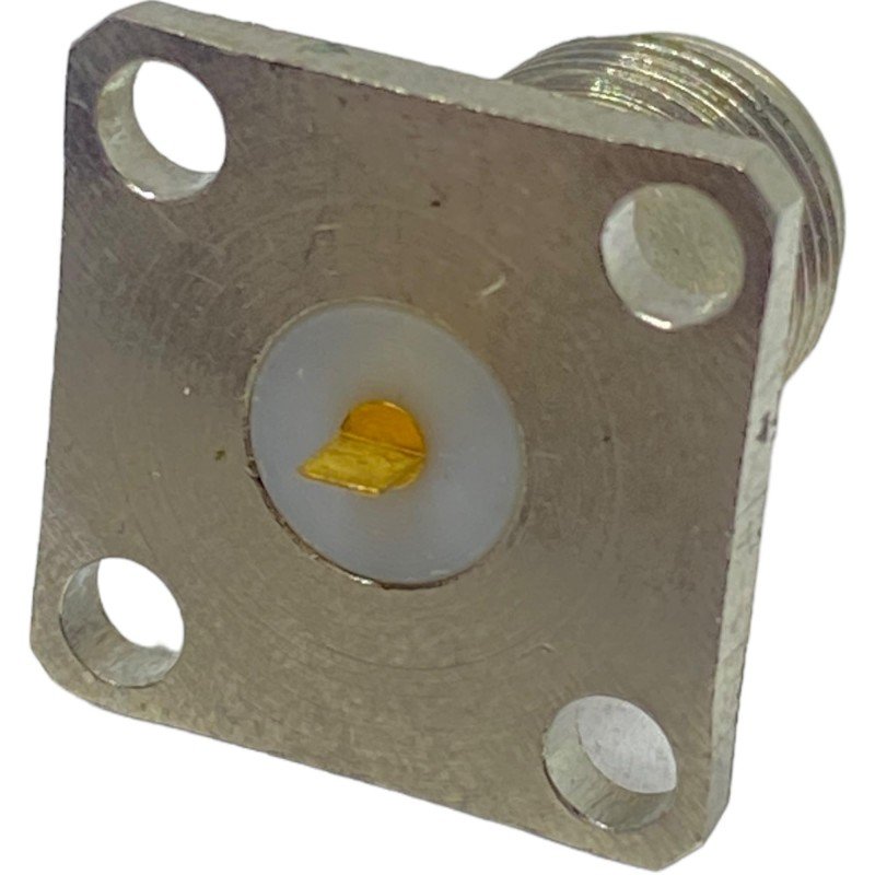 3159-1628-10 Omni Spectra TNC (f) To Chassis Mount Coaxial Connector