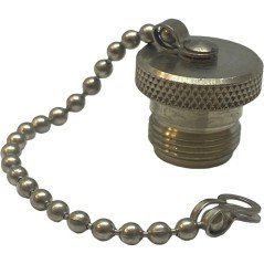 R161841 Radiall N Type (f) Coaxial Connector Dust Cap With Chain