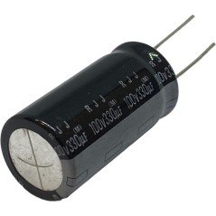 330uF 100V Radial Electrolytic Capacitor ELNA 33x16mm