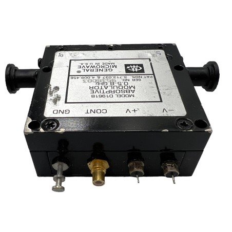 D1961B General Microwave Absorptive Modulator 0.5-8Ghz