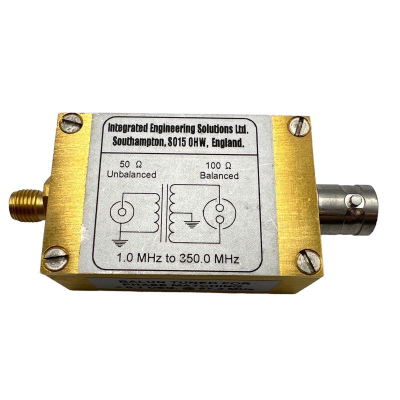 BAL-INM4 IES Balun 1-350Mhz Phase Matching BNC - SMA