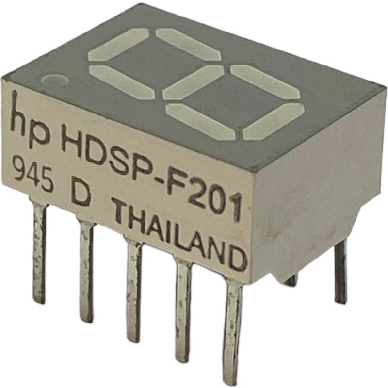 HDSP-F201 HP 7 Segment Led Display Common Anode 5.6x10.15mm