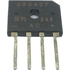 GBU407 Silicon Bridge Rectifier Diode 1000V/4A