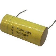 90.9nF 90900pF 250V 1.25% Radial Film Capacitor PLR MCE 32x13.5mm