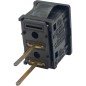 Russenberger Series 100 SPST Black Rocker Switch