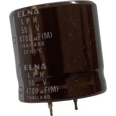 4700uF 50V Radial Electrolytic Capacitor LPH ELNA 31x30.5mm