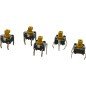 SPST Momentary Miniature Pushbutton Tactile Switch 5.5x5.5x10mm Qty:5