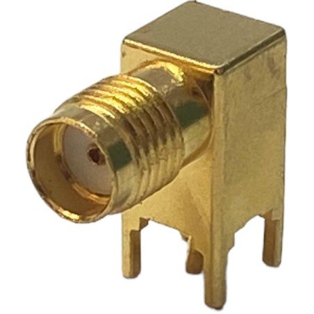 5-1814400-1 Tyco Electronics SMA (f) Right Angle PCB Socket Coaxial Connector