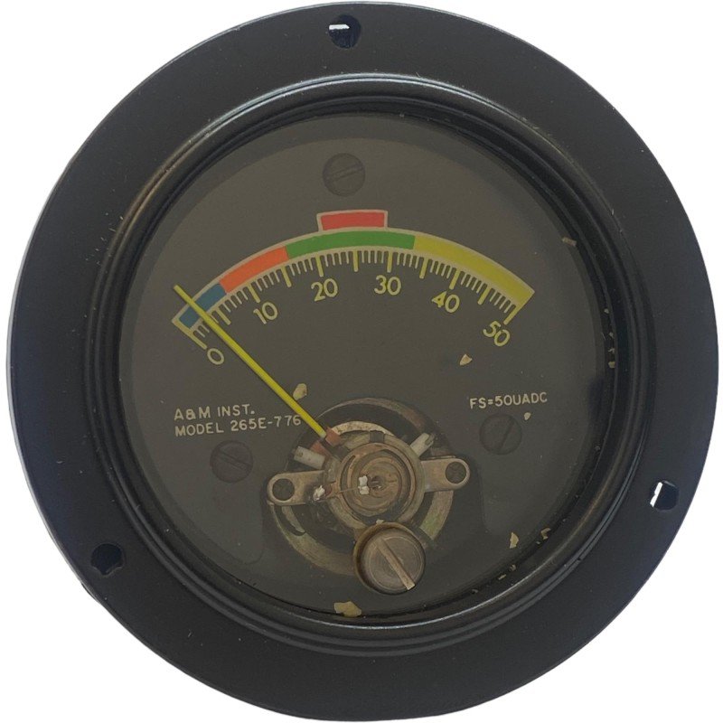 0-50 A&M Analog Panel Meter Gauge Meter 265E-776