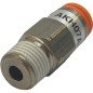 AKH07A-N01S Check Pneumatic Valve With One Touch Fitting Bushing Type