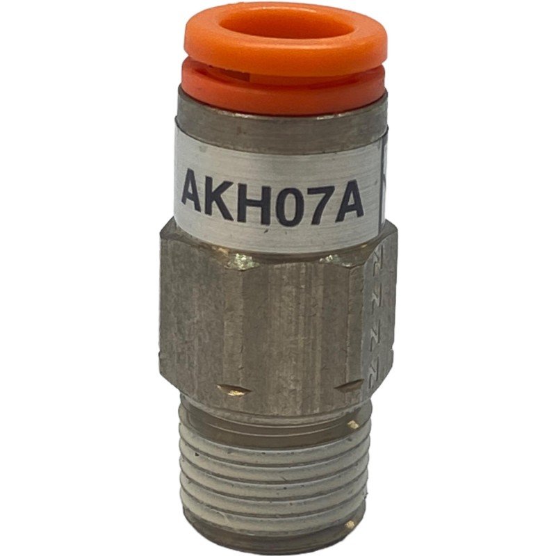 AKH07A-N01S Check Pneumatic Valve With One Touch Fitting Bushing Type