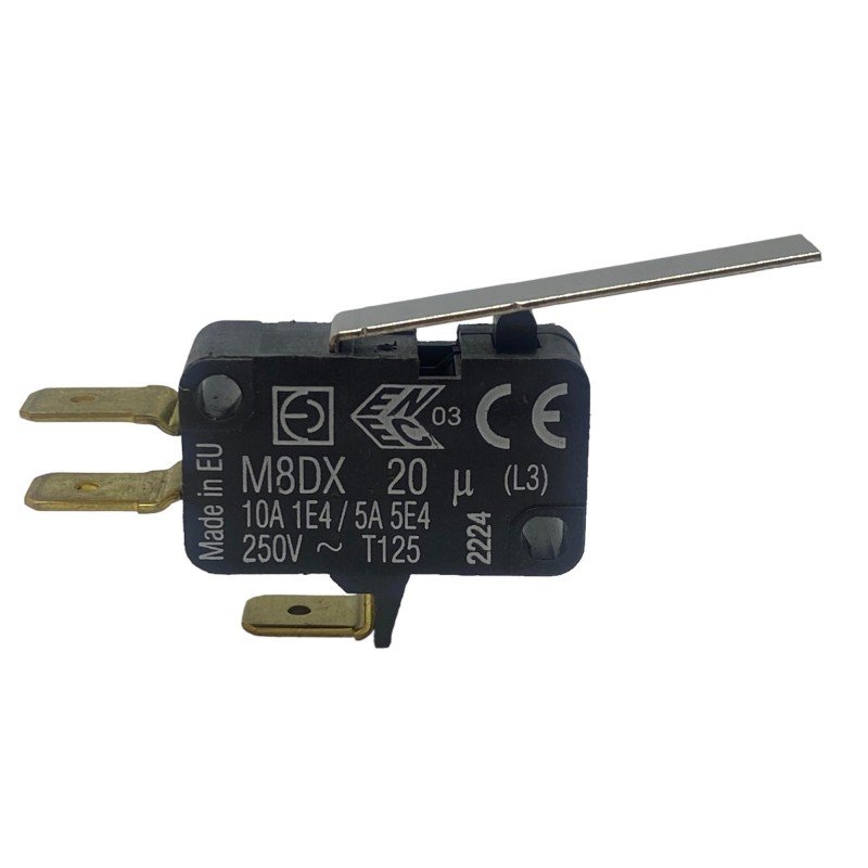 M8DX20U(L3) SPDT Momentary Snap Action Microswitch 5A5E4 10A/250V